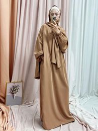 Ethnic Clothing 2023 Modest Djellaba Muslim Abaya For Women Ramadan Prayer Casual Maxi Dress Turkey Hijab Femme Musulmane Robe Morocco