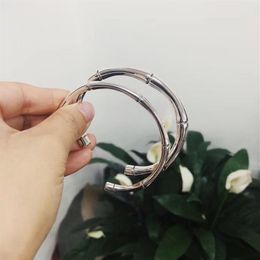 New Product Sterling Silver Bracelets Opening Bracelet for Couple Bracelet Gift Modern Sense Bracelet Adjustable Size Fashion Jewe294q