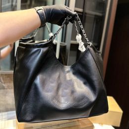 Airport Bag Oversized Shopping Bag 43cm Travel Bag Stylish Womens Shoulder Bag Diamond Classic Embroidery Logo Luxury Tote Matelasse Chain Underarm Bags Black