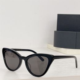 New fashion design cat eye sunglasses 01VS acetate frame simple and popular style outdoor UV400 protection eyewear