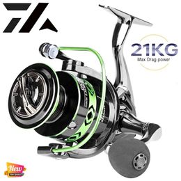 Fly Fishing Reels2 21KG Max Drag Alloy Reel Zinc Gear Aluminium Spool Metal Arm Foot Spinning Carp Saltwater 231129