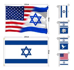 30x45cm 90x150cm Israeli Flag Festival Courtyard Outdoor Courtyard Decoration Israel Garden Flag P146