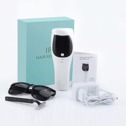 Epilator Laser IPL Tanpa Rasa Sakit untuk Penghilang Rambut Seluruh Tubuh Bikini Ketiak Otomatis Pria dan Wanita 999999 Berkedip 230428