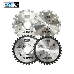 Zaagbladen TCT Marble Saw Blade 125mm Double Blade Electric Circular Dual Saw for Fast Cutting Metal Marble By PROSTORMER