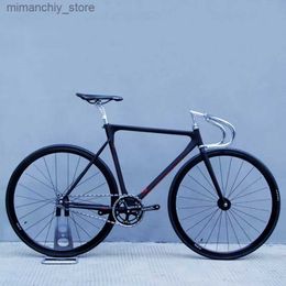 Bikes Song friends Revolution X FIXED GEAR BIKE Forward aning Frame Sing Speed BIKE Retro Bicyc 700C Racing Wheels with V Brakes Q231129