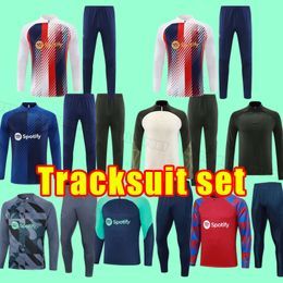 ANSU FATI PEDRI soccer tracksuits 23 24 LEWANDOWSKI GAVI ADAMA FERRAN RAPHINHA 2023 2024 DEST Tracksuit long sleeve training DEMBELE barcelonas F. DE JONG SHORTS