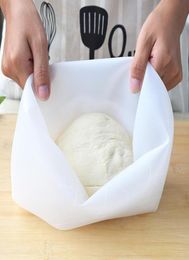 Baking Pastry Tools Silicone Dough Bag Reusable Kneading BigSmall Soft FlourMixing Bags Kitchen Accessories1254011
