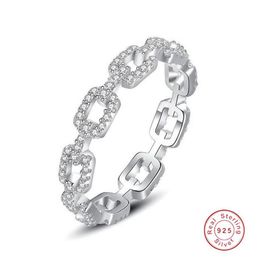 Ins Top Sell Sweet Cute Simple Fashion Luxury Jewellery Real 100% 925 Sterling Silver Pave White Sapphire Party Eternity CZ Diamond 250G