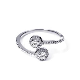 Wedding Rings Tianyu Gems Silver Women 35mm Unique Design Finger Band Round Diamonds 925 Fine Jewelry Gemstones Gifts 231128