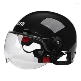 Motorcycle Helmets Women Retro Helmet Vintage Half Face Elictric Car Commute Cascos Moto Scooter Mopeds