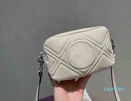 Genuine Leather Camera Bag Quilted Crossbody High Quality Womens Handbag Coin Lady Shoulder Female Purses