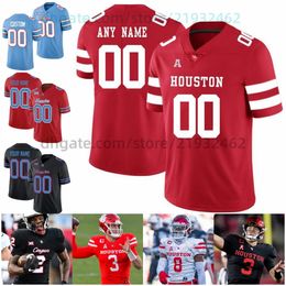 Custom Houston College Football Jerseys Mens Women Youth Kyle Porter David Klingler Andre Ware Josh Jones Ed Oliver Austin Robinson Christian Trahan