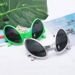 Sunglasses Funny Prom Props Party Glasses Holiday Dance Aliens Costume Alternative Shapes Rainbow Lenses Supplies