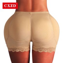 Waist Tummy Shaper CXZD Women Hip Pads Fake Ass Butt Lifter Booties Enhancer Booty Buttocks Trimmer Trainer Shapewear Body 231128