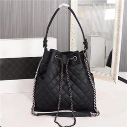 bucket tote hand bags designs crossbody women handbag cowhide leather shoulder bag fashion cluthc wallet With drawstring luxury pu259H