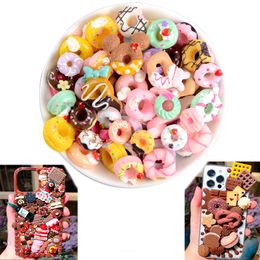 Decorative Objects Kawaii Cake Resin Figure Diy Jewelry Crafts Cabochon Flatback Scrapbook Embellishments Miniatures Ornaments Figuras Decorativas 230428