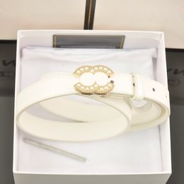 belts designer belt luxury belt for women mens belt classic needle buckle gold buckle head with full of pearls width 2.3cm size 95-115cm New fashion trend nice