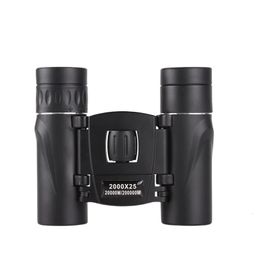 Telescope Binoculars Highdefinition Lowlight Night Vision Outdoor Mountaineering Outing Pocket Mini Portable 1002000X25 231128