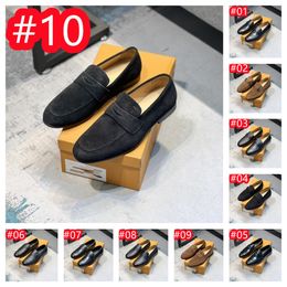 21 Model Designer Luxurious Men's Dress Business Shoe Men Flats Loafers Fashion Party And Wedding Handmade High Quality Men Banquet catwalk Casual Shoes Big Size 38-45