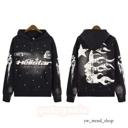 Hellstar Hellstar Hoodies New Mens Designer Hoodies Coat Men Woman Jacket Hoodie Outwear Letter Print Sweatshirts Hellstar Terry Pants Size S-xl 674