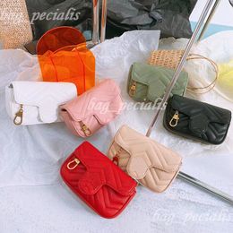Classic designer bag shoulder bag WOMEN luxurys leather 3 Sizes Handbags Metallic chain Cosmetic bag baguette flap bag lady Wallet On Chain purse