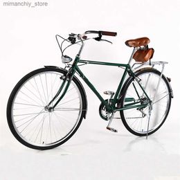 Bikes Whosa 24'' 26 '' Retro Bicyc Adult Vintage City Bike Old Beach Cruiser Bicyc for Men Q231129