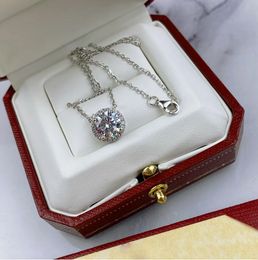 Necklace designer necklace luxury Jewellery letter diamond design women necklace Temperament Versatile Fashion Style Jewellery Christmas Gift box very nice