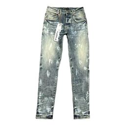 Purple Jeans Designer Jean Mens Denim Trousers Fashion Pants Straight Design Retro Street Wear Casual Sweatpants Women Robin Ghu5