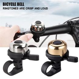 Bike Horns Safety Cycling Bicycle Handlebar Metal Ring Bell Horn Sound Alarm MTB Accessory Outdoor Protective Rings232I