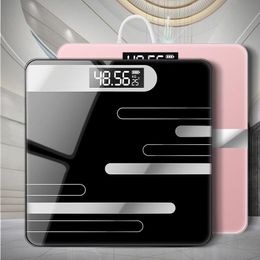 Scales 2022 home LCD display glass smart electronic scales digital body weight scale floor body scales bathroom acccessories