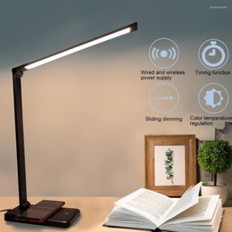 Table Lamps Useful Desk Lamp Luminous Freestanding ABS Shell Rotating Desktop USB Reading LED Light