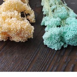 Decorative Flowers 50g Natural Millet Fruit Dried Flower Artificial Year's Decoration Christmas Deco 2023 Items With Pampa