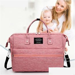 Diaper Bags Diaper Bags Baby Nappy Maternity Mommy Bag Storage Organiser Changing Carriage Care Travel Backpack Waterproof Tote Drop D Dhmuo