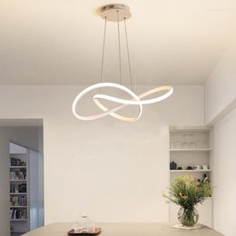 Pendant Lamps Modern Living Room Lamp Personality Creativity Clover LED Restaurant Chandelier Nordic Simple El Art Bar Light