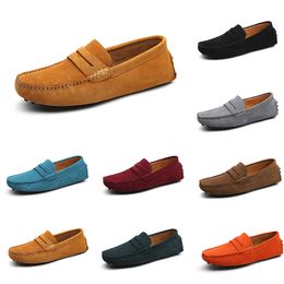 men casual shoes Espadrilles triple black navy brown wine red taupe green Sky Blue Burgundy candy mens sneakers outdoor jogging walking seventy three