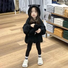 Jackets Children's Clothes Wear Autumn Pullover Girls' Casual Little Hooded Sweater Versatile Comfortable Underpants Sweatshirt