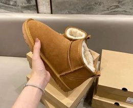 Hot sell Aus Classic Warm Boots Mini Snow Boot Ankle Bootss USA Gs 585401 Women 'S Kids Booties Slippers High quality shoes