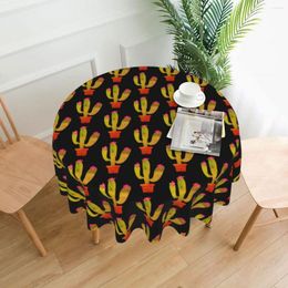 Table Cloth Cute Cactus Tablecloth Plant In Pot Kawaii Custom Cover Wedding Wholesale Decoration Polyester