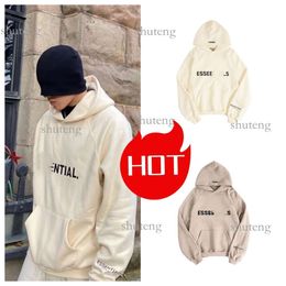 Ess Designer Hoody Men Hoodies Pullover Sweatshirts Loose Long Sleeve Hooded Jumper Mens Women Lovers Tops Clothing 128