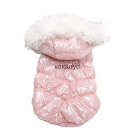 Dog Apparel Dogs and Cats Warm Coat et with Leash Buckle Design Pet Puppy Hoodie Dress Winter Clothing Outfit 4 Coloursvaiduryd