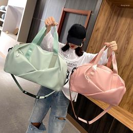 Outdoor Bags Women Sports Gym Bag Travel Dry Wet Handbag Girl Multifunction Swimming Shoulder Messenger Female Weekend Fitness Training