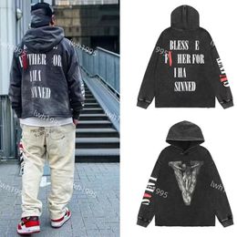 Men's Hoodies Designer Hoodie Graffiti Skeleton Paragraph Foam Love Letters Print Padded Sweatshirt Sweaters Hood Tech Fleeces Oversize