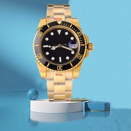 mens automatic mechanical ceramics watches 41mm full stainless steel folding clasp Swimming wristwatches sapphire luminous watch montre de luxe waterproof watch