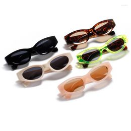 Sunglasses Fashion Women Korean Style Retro Jelly Color Small Frame Eyewear