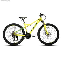 Bikes US Free Shipping 21 Speed 24/26/27.5 inch 3 Colour Suspension Fork Disc Brake 41 Hand Becomes One Mountain Bike Q231129