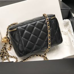 Designer Crossbody Bag Luxury Shoulder Bags handbag Caviar Genuine leather Chain Bag 17.5CM Top-level Replication Evening Bag With Box CH140