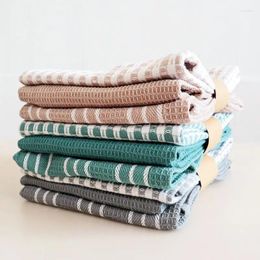 Tea Napkins 3pcs/pack Napkin Cotton Kitchen Towel Tableware Cleaning Cloth Absorbent Dish 17.7"x25.6" 45x65cm