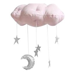 Novelty Items Cloud Pendant Moon Gift DIY Mobile Stars Home Children Bedroom Ceiling Hanging Decorations Ornament Nursery Room Baby 230428