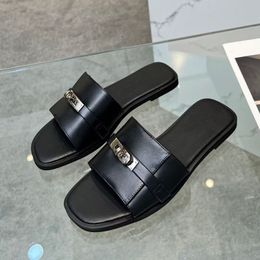 Sommer Flip-Flops modische Sandalen Designer Frauen offene Zehen flache Schuhe bequeme elegante Strandpantoffeln