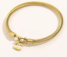 Bangle Sier Designer Bracelet Fashion Princess Gift Jewellery Gold Plated Womens Love Cuff Luxury Party Wholesale Drop Delivery Dhlcy